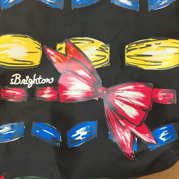 Brighton Art-Chic Carryall Take A “Beau” Tote | NEW 14.25h x 13.25w - Picture 3 of 5